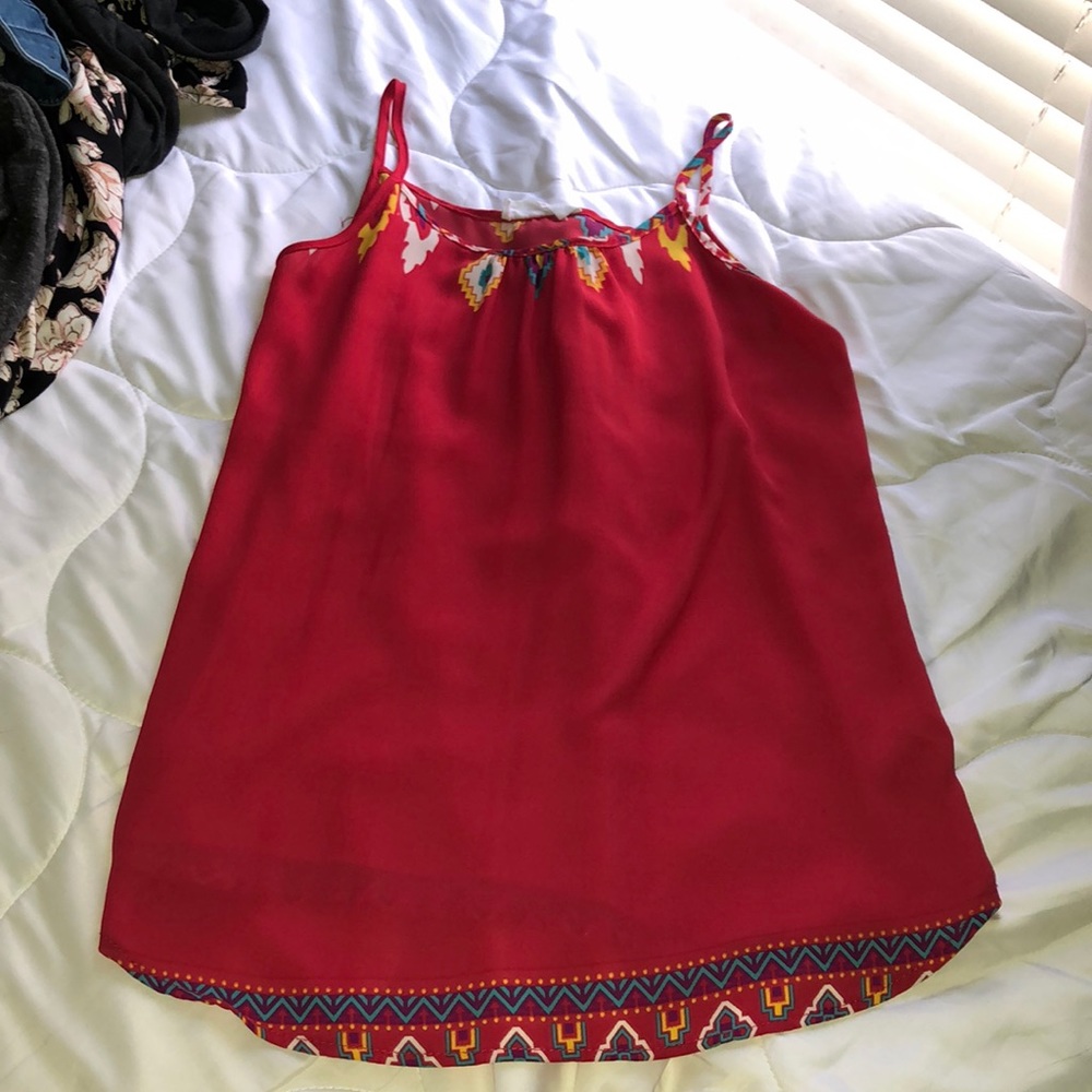 flowy tank top